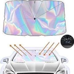 サンシェード 車 フロント レーザー 傘式 レーザー車用サンシェ...