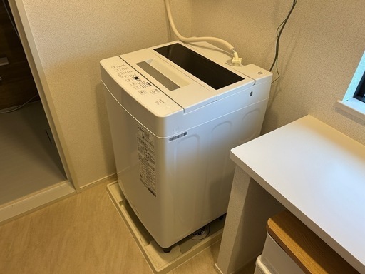 洗濯機 7kg容量(※ほぼ新品)