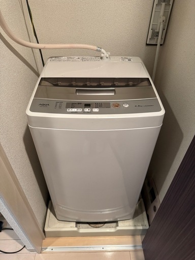 洗濯機　AQUA AQW-S45H 4.5kg