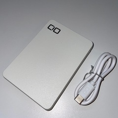 【美品】CIO 1万mAh モバイルバッテリー　ホワイト
