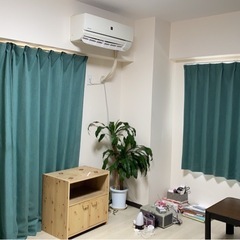 受け渡し予定者決定しました。遮光カーテン×レースカーテン（外から見えにくい）セットの画像