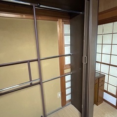 引越し片付け中　ワードローブ　組立　クローゼット　パイプラック