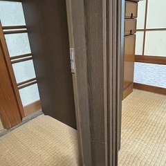 引越し片付け中　ワードローブ　組立　クローゼット　パイプラック