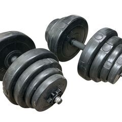 可変式 20kg ダンベル 1/1.25/2.5/5kg ペア ...