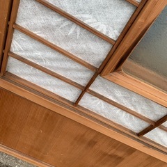 建具　ふすま　襖　2枚セット　ジャンクの画像