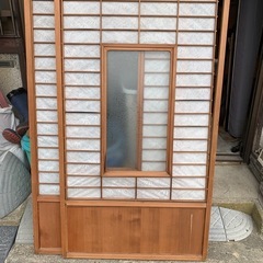 建具　ふすま　襖　2枚セット　ジャンクの画像