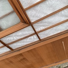 建具　ふすま　襖　2枚セット　ジャンクの画像