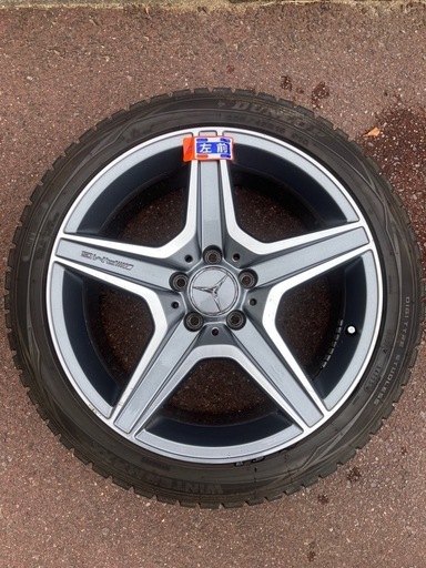 ベンツC200 AMG18インチ ホイール付きスタンドレスタイヤ