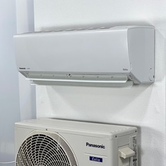 パナソニック 8畳用 ルームエアコン 2021年製 工事費込み #9460の画像