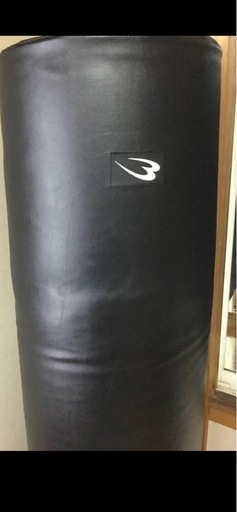 スタンディングサンドバッグ 黒 赤いライン