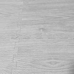 新品未使用フロアマット(ジョイントマット)オフホワイト