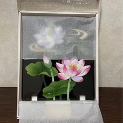 ハンドメイド押絵　衝立蓮の画像