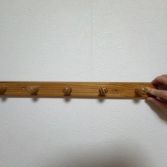 ハンガーフック　木材