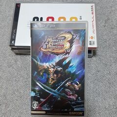 PSPソフト　モンハン、バイトヘル、トークマン、FF7アドベント...