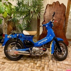 【送料無料！エンジンフルOH】新品キタコ75ccボアアップ　ハイカム仕様　モリワキカラー　外装2パターン有り  リトルカブの画像