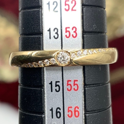 WISH UPON A STAR ウィッシュアポンアスター　K18 スターダイヤ　リング　3.5g