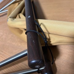 ニーチェアXオットマンセット NY-125／NY-130　肘/ナチュラル　シート/キャメル（倉敷帆布）【日本製】の画像