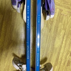 BLUE IMPULSE スキー ストック & DYNASTAR スキーセットの画像