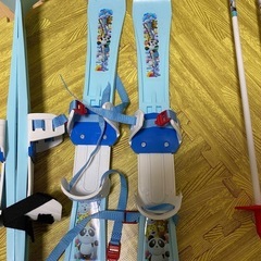 子供用パンダデザインスキーセットの画像