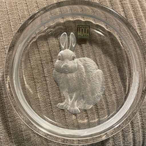 HOYA CRYSTAL クリスタル　ウサギ 廃盤