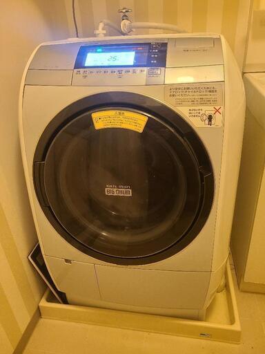 洗濯乾燥機 日立ビッグドラム BD-V9800L