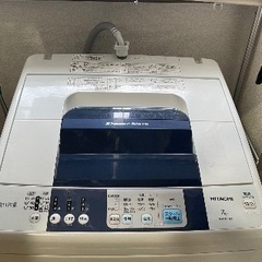 只今交渉中！3/20（木・祝）の午前中限定/日立　洗濯機 NW-...
