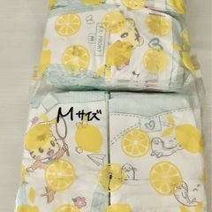 【使いかけ】パンパースMサイズおむつ　22枚入り