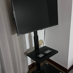 テレビ・テレビスタンド・録画レコーダー3点セット