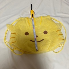 最終値下げ🔻🔻🔻3/23まで　片付いちゃう　ぬいぐるみ巾着　ねこ🐈‍⬛の画像