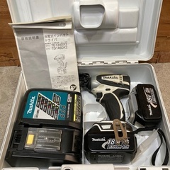 【中古】マキタインパクト（電動ドライバー）※付属品多数　※最終値下げ中の画像