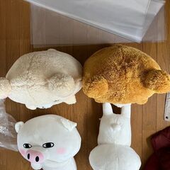 ぬいぐるみ　リラクマ　ヨッシースタンプ　新品未使用　４点セットの画像