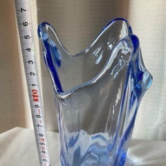ガラス　花瓶　花卉