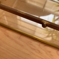 【値下げ】真鍮ガラスケース アクセサリーケース 2000円→1000円の画像