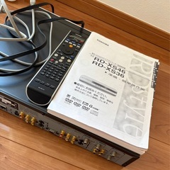 <受渡し済>東芝HDD&DVDビデオレコーダーの画像