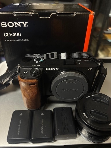 デジタル一眼 Sony a6400 SELP1650