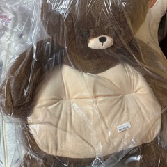 早い者勝ちタイトー限定！ふわふわくまさん　おすわりクッション①