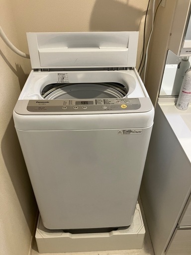 パナソニック　洗濯機　5.0キロ