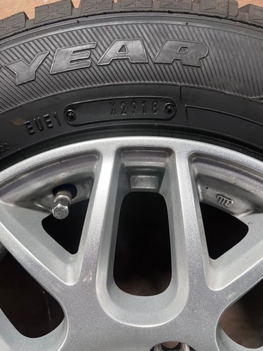 グッドイヤー　アイスナビ6　スタッドレス　4本　　145/80R13