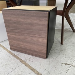 国産品　美品　収納ボックス　木目柄