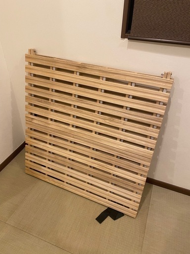 すのこベッド シングル すのこマット 折りたたみ