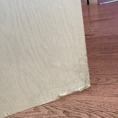 2段カラーボックス　白の画像