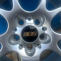 BBS 鍛造　RF507 215/45R17 ピレリ　ドラゴン　2020年　100x5H 7j ➕48 プリウスBRZ86？割と綺麗　BBS黒ナット差し上げますの画像