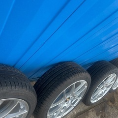 BBS 鍛造　RF507 215/45R17 ピレリ　ドラゴン　2020年　100x5H 7j ➕48 プリウスBRZ86？割と綺麗　BBS黒ナット差し上げますの画像