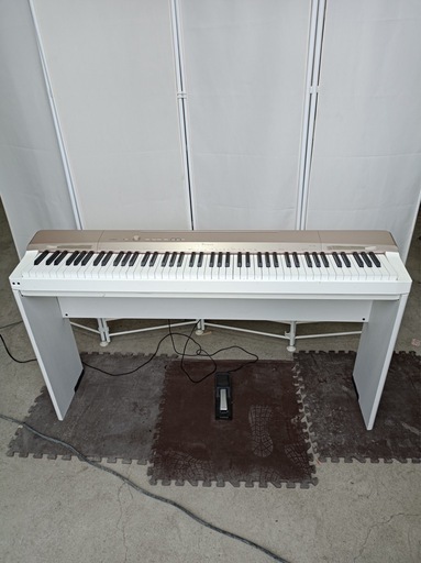[F1869] CASIO　カシオ　電子ピアノ　Privia  PX-160GD  外形寸法　幅1320㎜  奥行き290㎜  高さ760㎜
