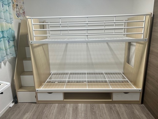 ボルトン階段・収納付き2段ベッド