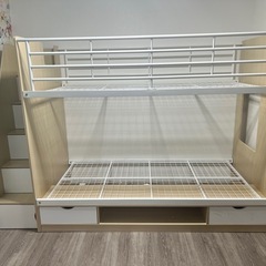 ボルトン階段・収納付き2段ベッド