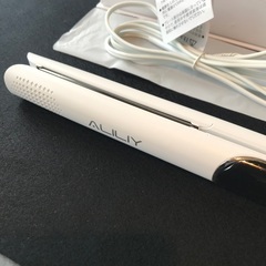 ★新品 Aliliy ヘアアイロン ストレート 24mm チタンヘアアイロン 2wayの画像