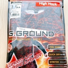 G.GROUND⭐️長袖ハイネックシャツ　LLサイズ