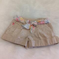 Ralph Lauren ベージュショートパンツ 2T　80-90