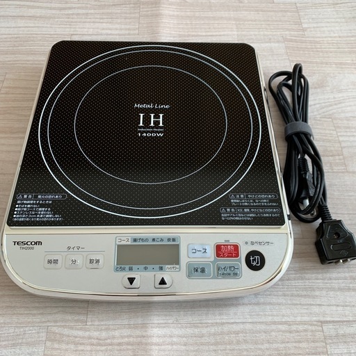 TESCOM TIH2000 テスコム IHクッキングヒーター